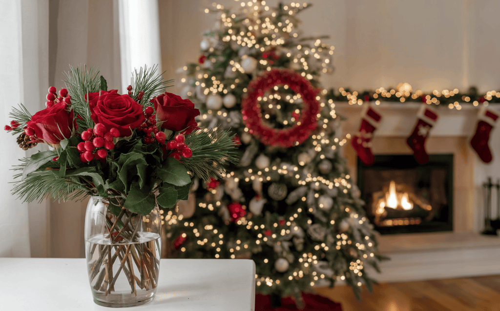 Flowers and Plants Symbolizing Christmas
