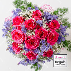 SWEETNESS - Roses with flowers by Fabiola