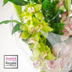 CANDOR - Lilies and Cymbidium Orchids in a Bundle