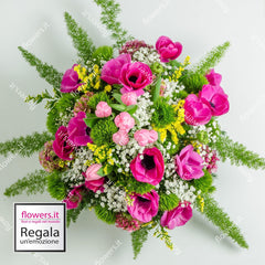 ALLEGRIA - Tulipani, anemoni, green trek, solidago