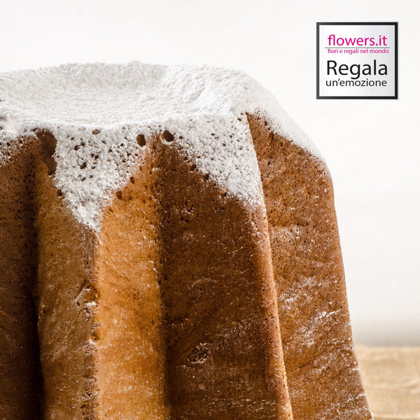 Stella di Nalate con Panettone Classico e Spumante | Consegna Fiori a Domicilio per Natale