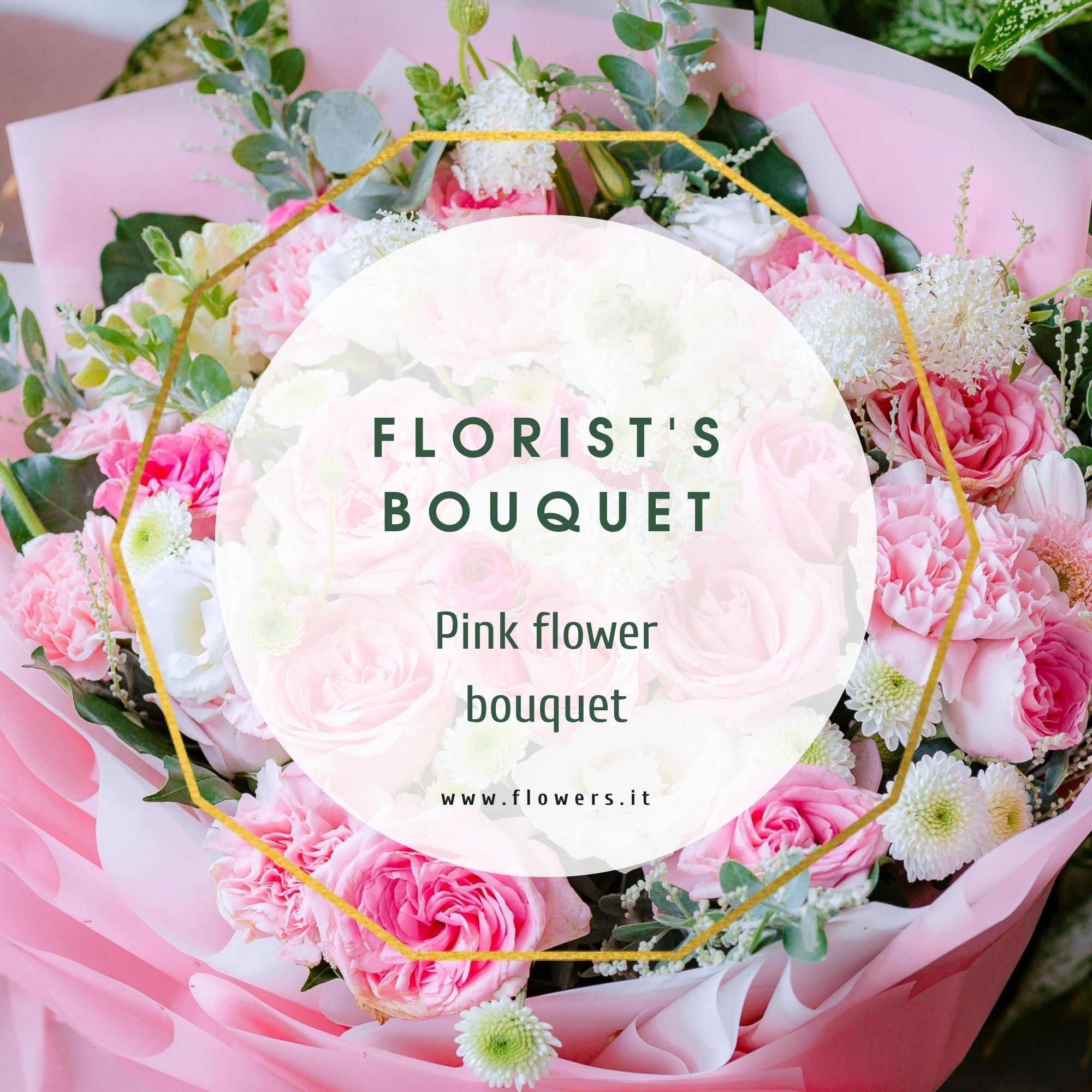 CREATIVITA' ROSA- Il Bouquet del fiorista con tonalità rosa