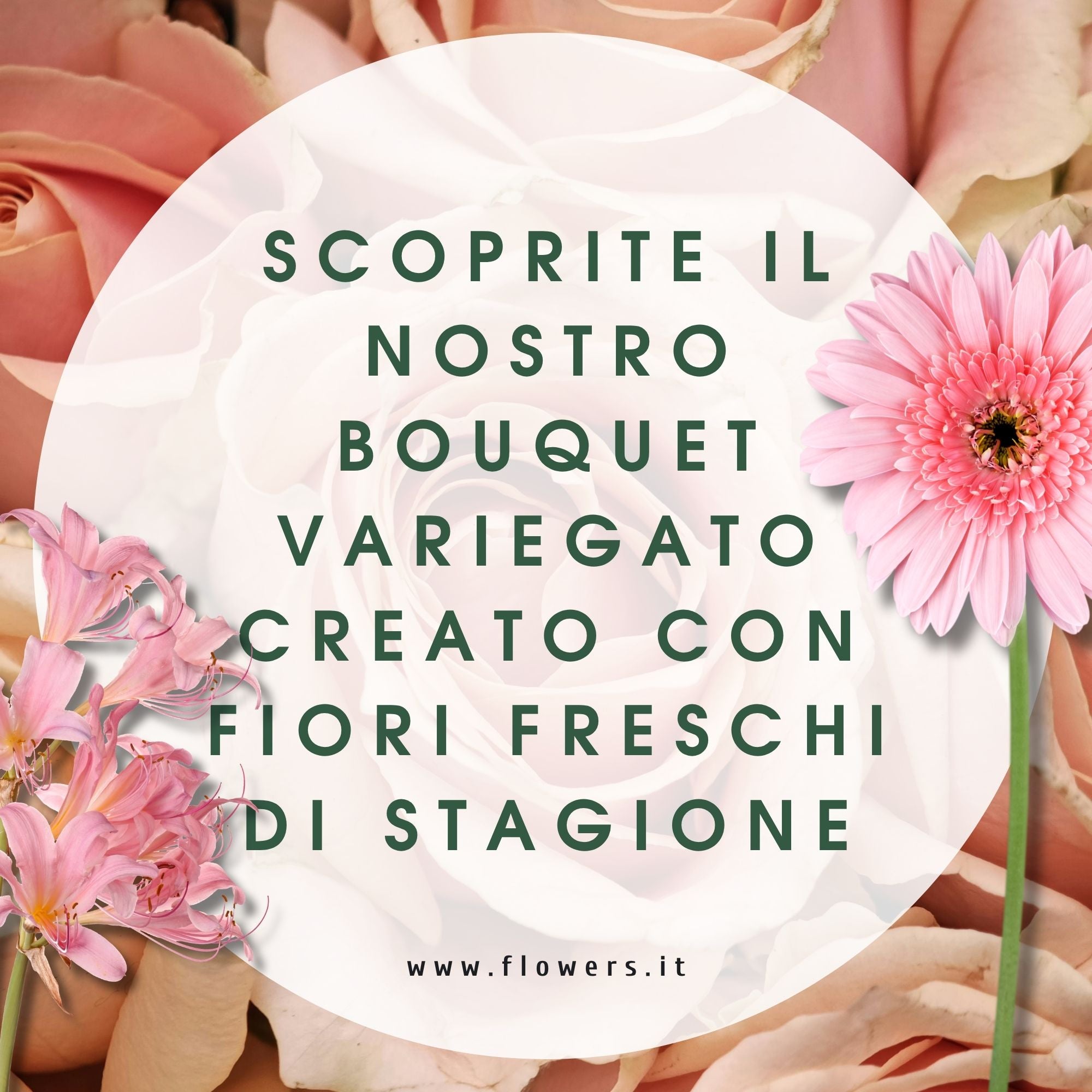 CREATIVITA' ROSA- Il Bouquet del fiorista con tonalità rosa