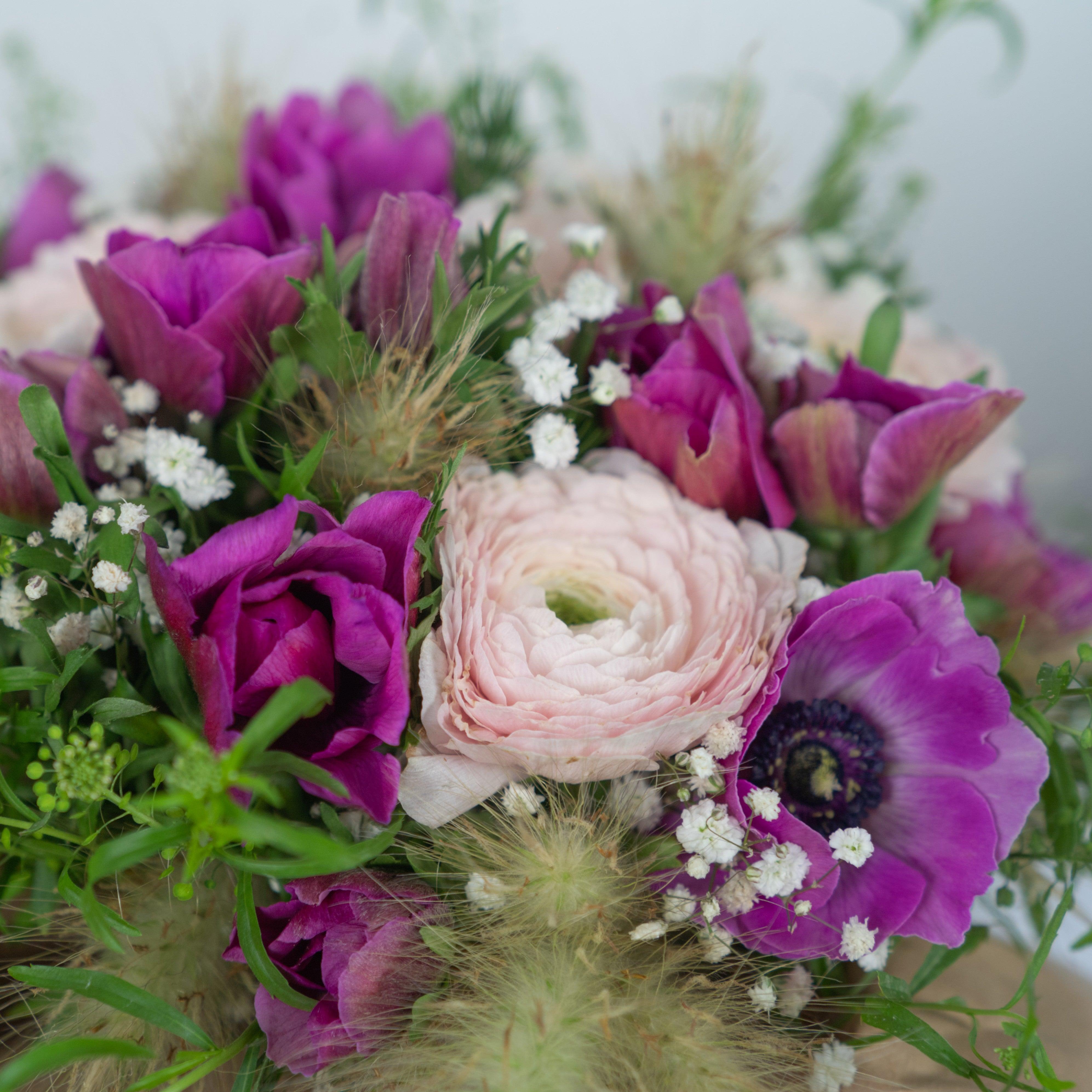 Bouquet di Anemoni e Ranuncoli