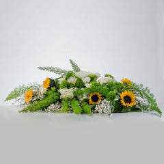 SORRISO -  Girasoli, ginestra, fresia, green trek
