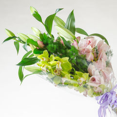 CANDOR - Lilies and Cymbidium Orchids in a Bundle