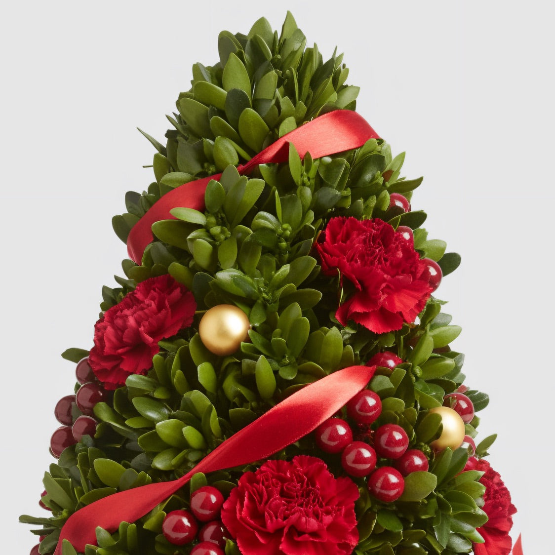 FESTA SCARLATTA – Albero di Natale con Decorazioni Rosse