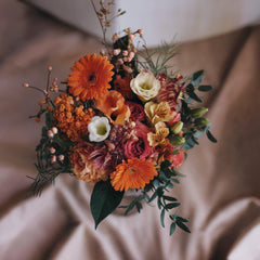 RADIANT DAWN - Gerberas, Lisianthus, Spray Roses, Alstroemeria, Gypsophila and Greenery