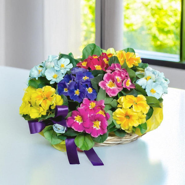 Ciotola piccolo di Piante Fiorite da Esterno (Secondo Disponibilità Fiorista) | Consegna Fiori a Domicilio per Compleanno, Festa della mamma, Pasqua