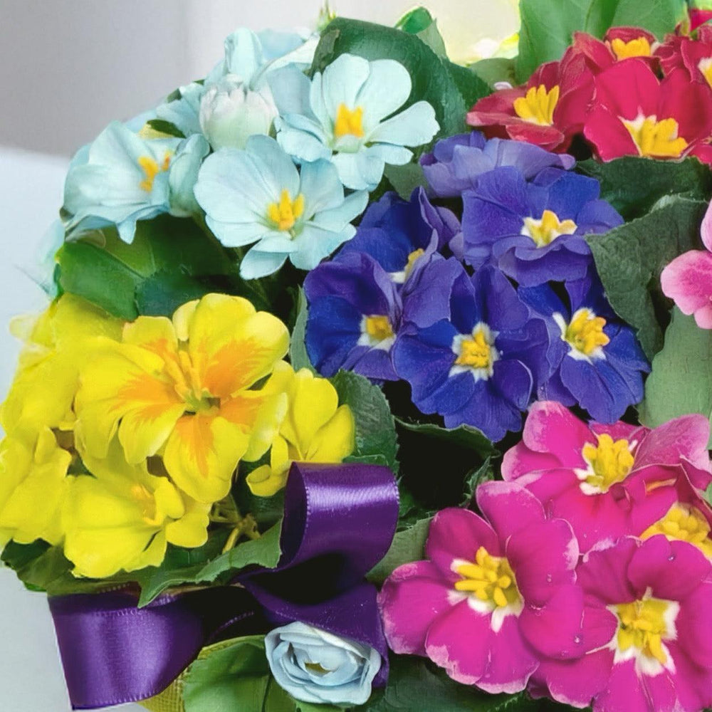 Ciotola piccolo di Piante Fiorite da Esterno (Secondo Disponibilità Fiorista) | Consegna Fiori a Domicilio per Compleanno, Festa della mamma, Pasqua