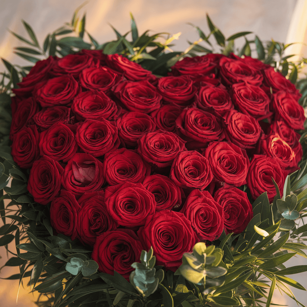 Cuore piccolo di Rose Rosse | Consegna Fiori a Domicilio per CONDOGLAINZE