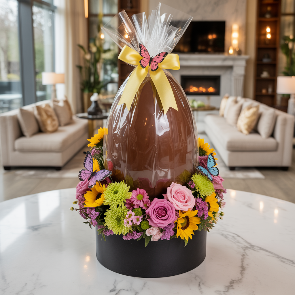 RINASCITA FIORENTE – Fiori Primaverili e Uovo Pasquale