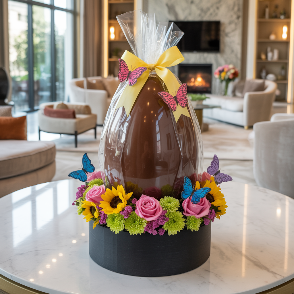 RINASCITA FIORENTE – Fiori Primaverili e Uovo Pasquale