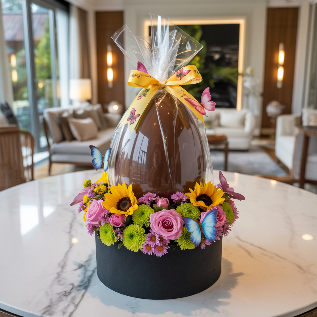 RINASCITA FIORENTE – Fiori Primaverili e Uovo Pasquale