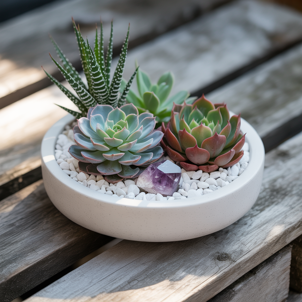 ARMONIA VERDE – Composizione di Piante Grasse