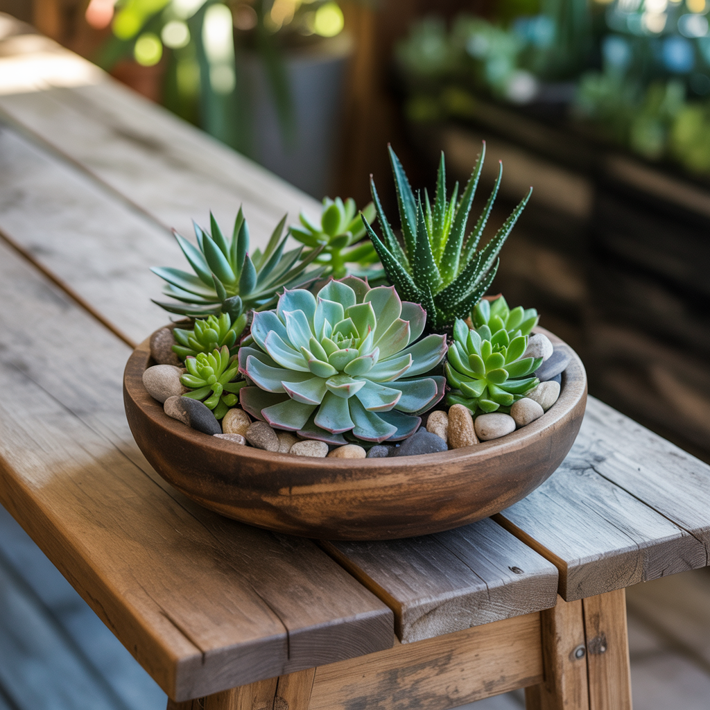 ARMONIA VERDE – Composizione di Piante Grasse