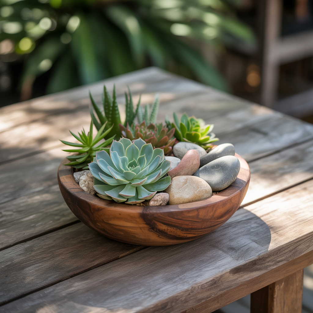 ARMONIA VERDE – Composizione di Piante Grasse