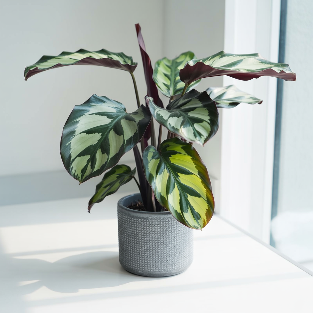 ELEGANZA VERDE - PIANTA CALATEA CON COPRIVASO