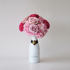 CELEBRAZIONE IN FIORI E BOLLICINE – Bouquet Floreale con Spumante