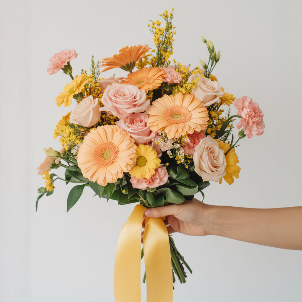 BOUQUET DI FIORI PRIMAVERILI PICCOLO | Consegna Fiori a Domicilio per int-10, int-30, int-40, PASQUA