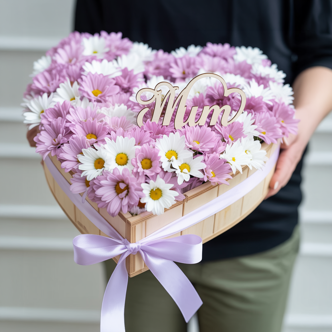 COMPOSIZIONE A CUORE PICCOLA | Consegna Fiori a Domicilio per Festa della Mamma