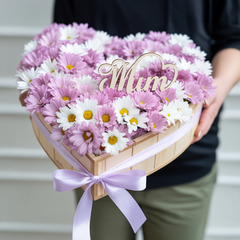 HEART IN BLOOM - Heart-Shaped Floral Arrangement