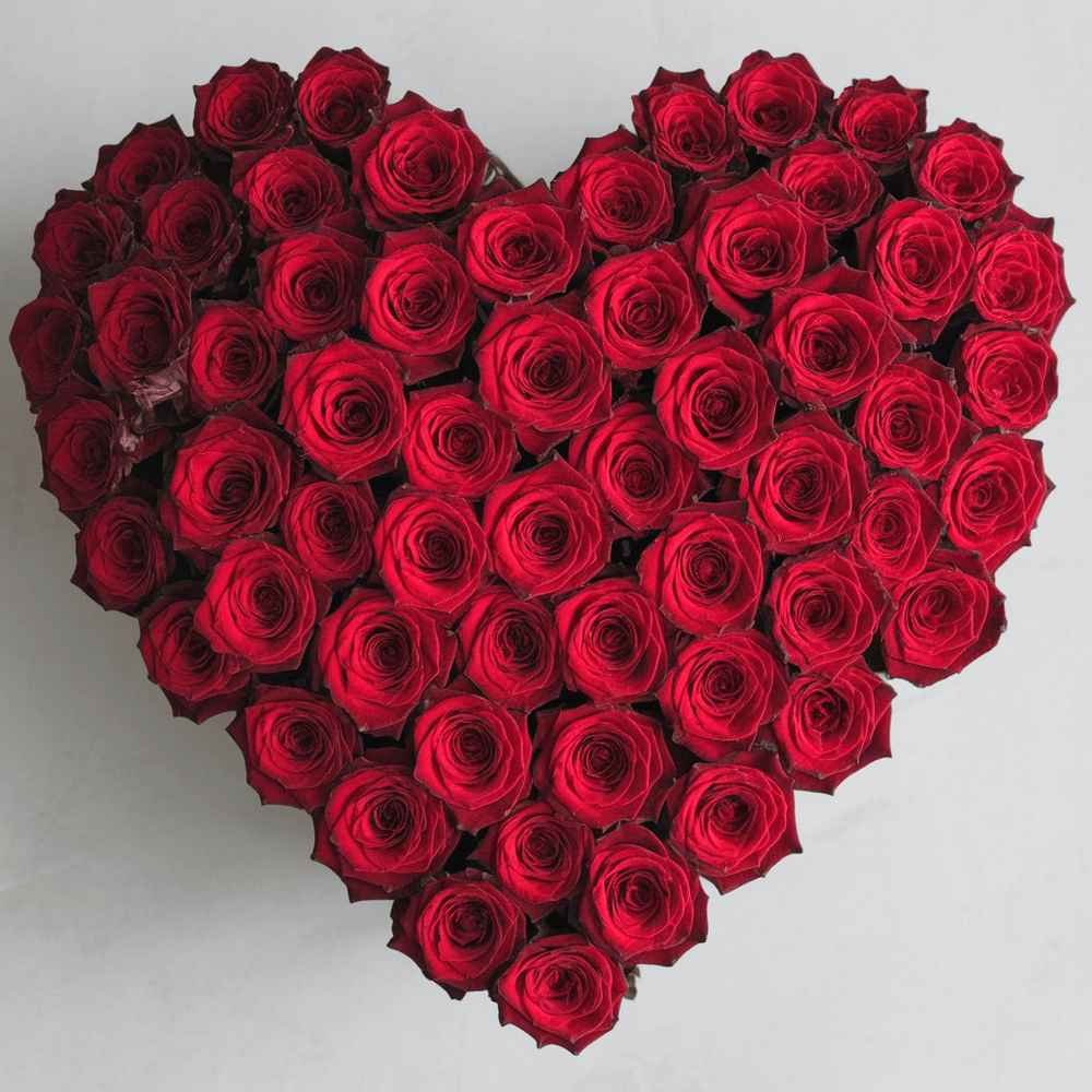 Cuore piccolo di Rose Rosse | Consegna Fiori a Domicilio per CONDOGLAINZE