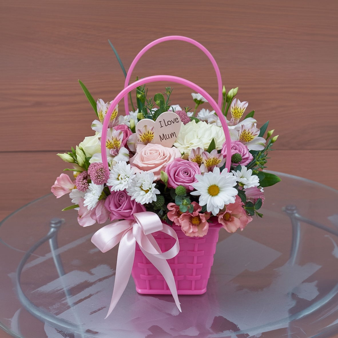SOGNO PASTELLO – Flower Bag con Fiori dai Colori Tenui