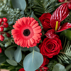 HARMONY - Gerberas, Roses, Anthurium and Laurel
